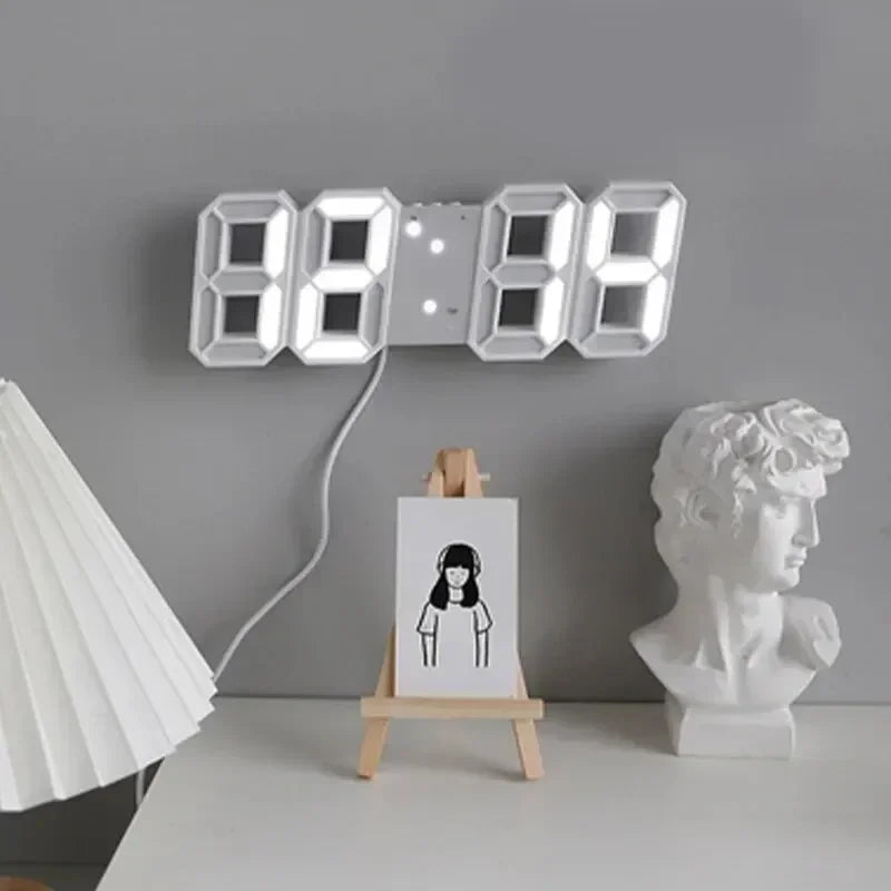 Modern 3D Alarm Clock