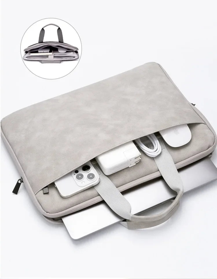 Premium Sheepskin Laptop Bag