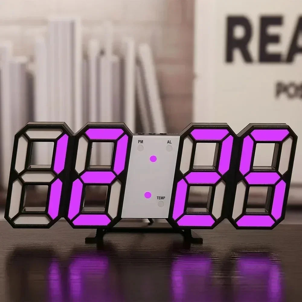 Modern 3D Alarm Clock
