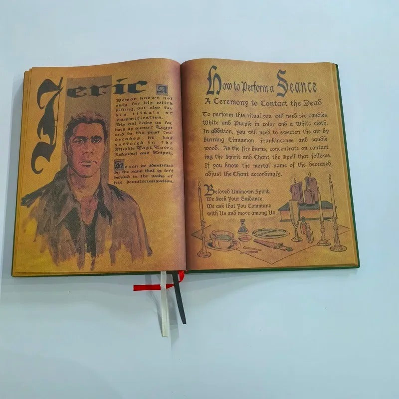 Antique Book of Shadows Witchcraft Spell Journal