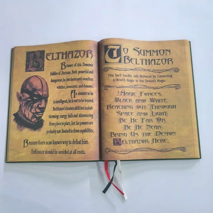 Antique Book of Shadows Witchcraft Spell Journal