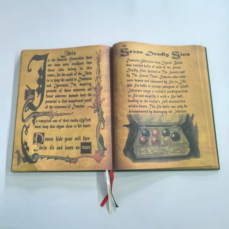 Antique Book of Shadows Witchcraft Spell Journal