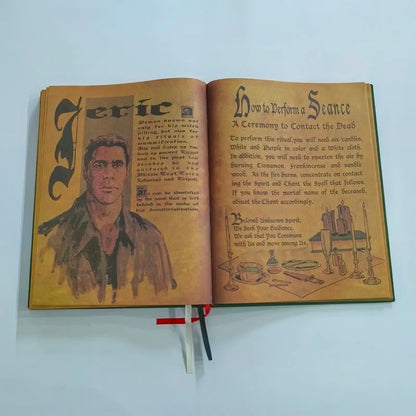 Antique Book of Shadows Witchcraft Spell Journal