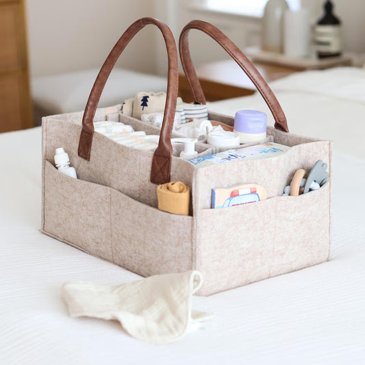 Multi-Compartment Baby Supplies Organizer